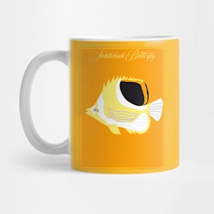 Saddleback Butterfy Fish Mug